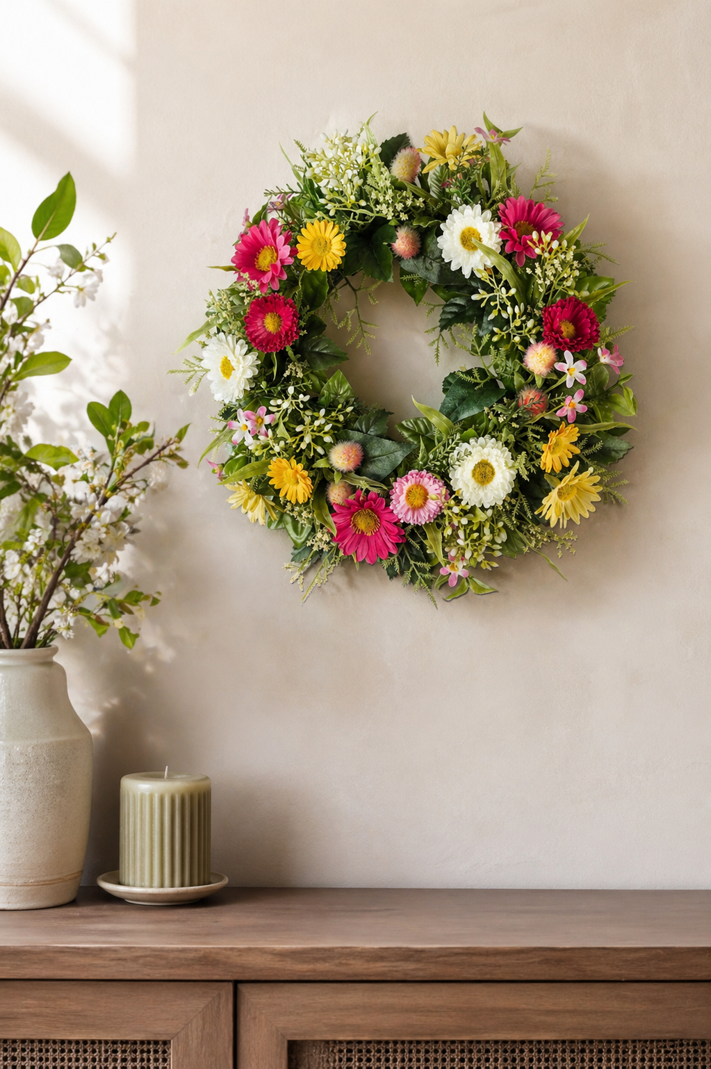 Tischdeko 18cm Blumenmeer