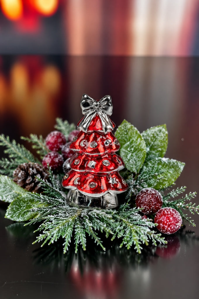 Deko Baum pearl farbig