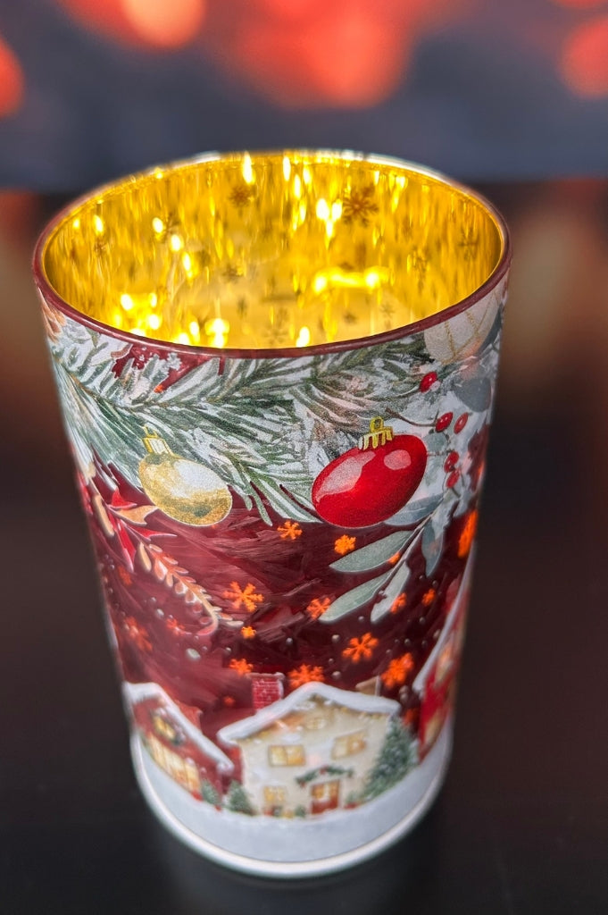 Deko Licht LED frosty rot