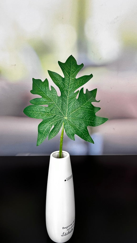 Deko Aralien Blatt grün