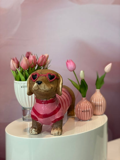 Deko Dackel Summertime 42cm dekoriert