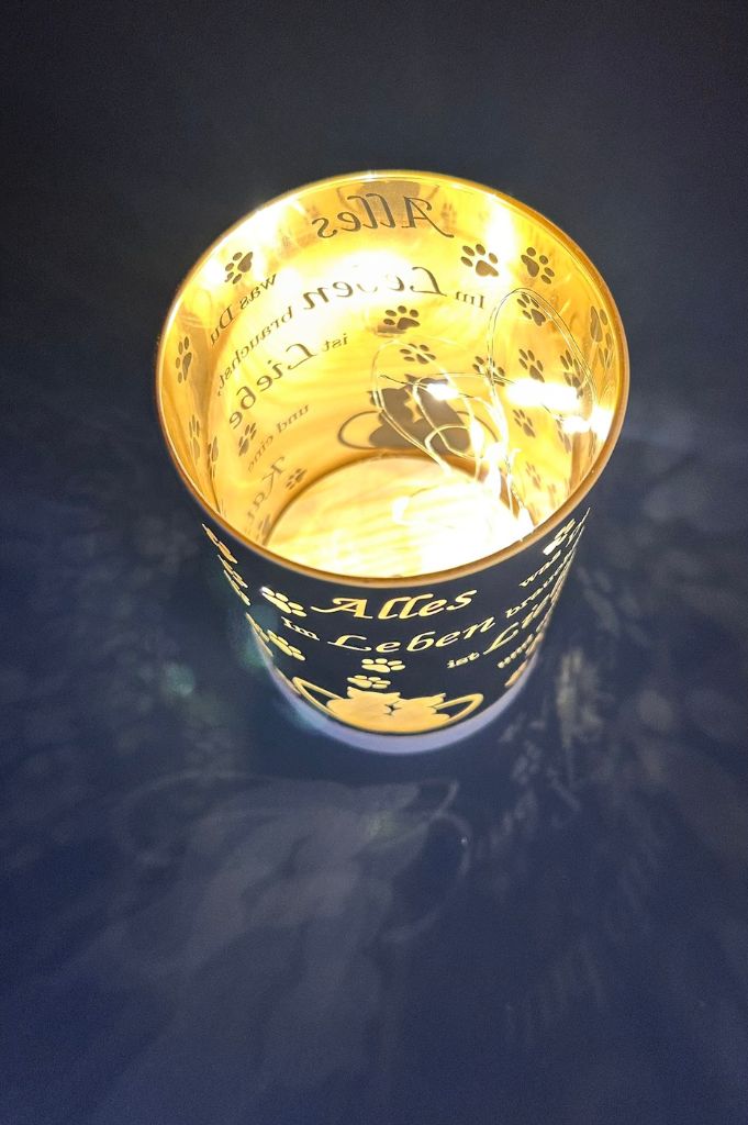 Dekolicht Alles im Leben 15cm