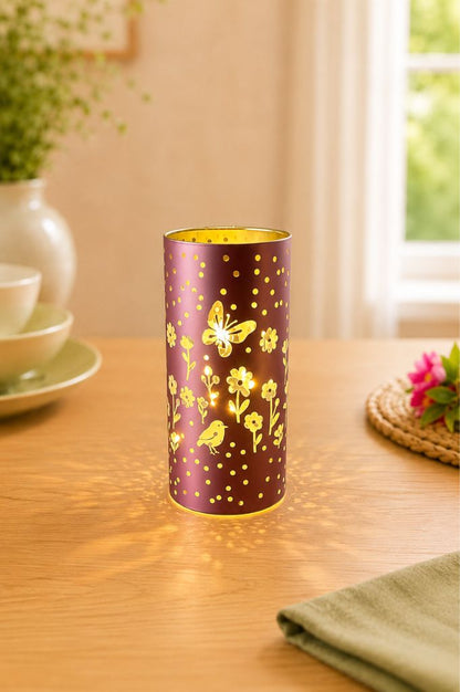 Dekolicht Polline LED mit Blumen in 2 Farben