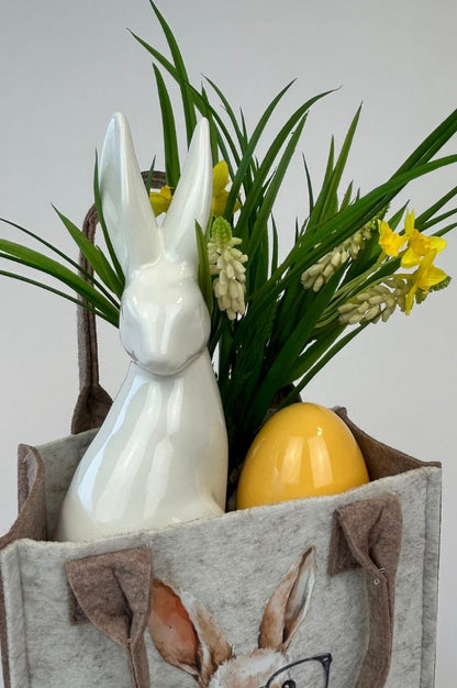 Dekoset Filztasche mit Hase Laurenzo