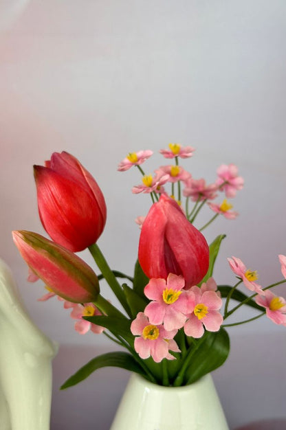 Dekoset Dekofigur Amorino umarmend+LED Kugel Roviano