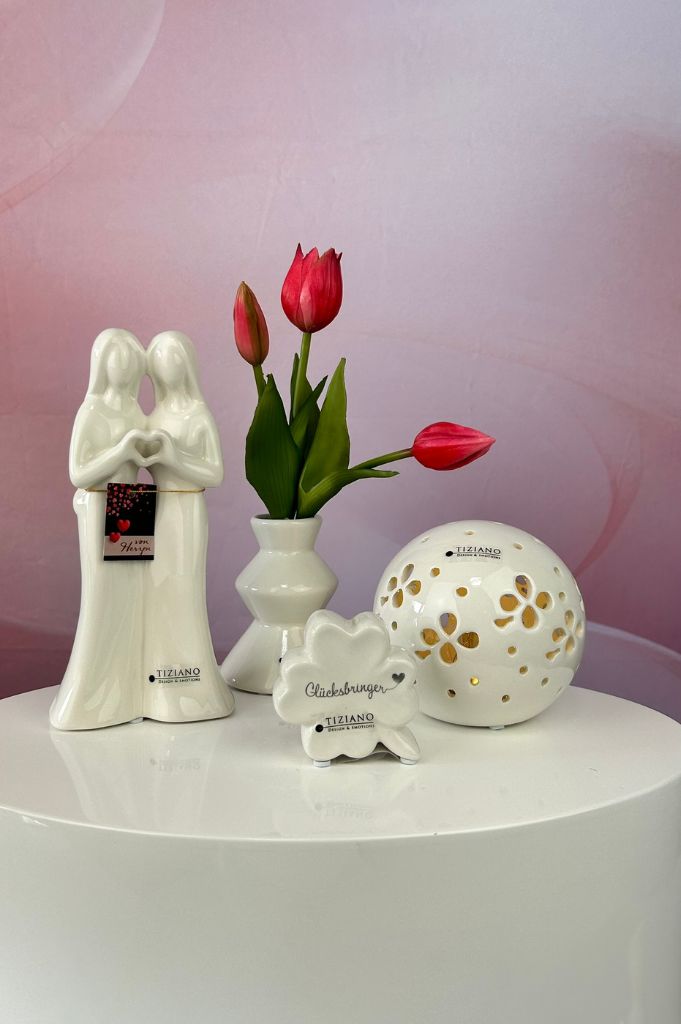 Dekoset Alessa mit LED Kugel Pallina