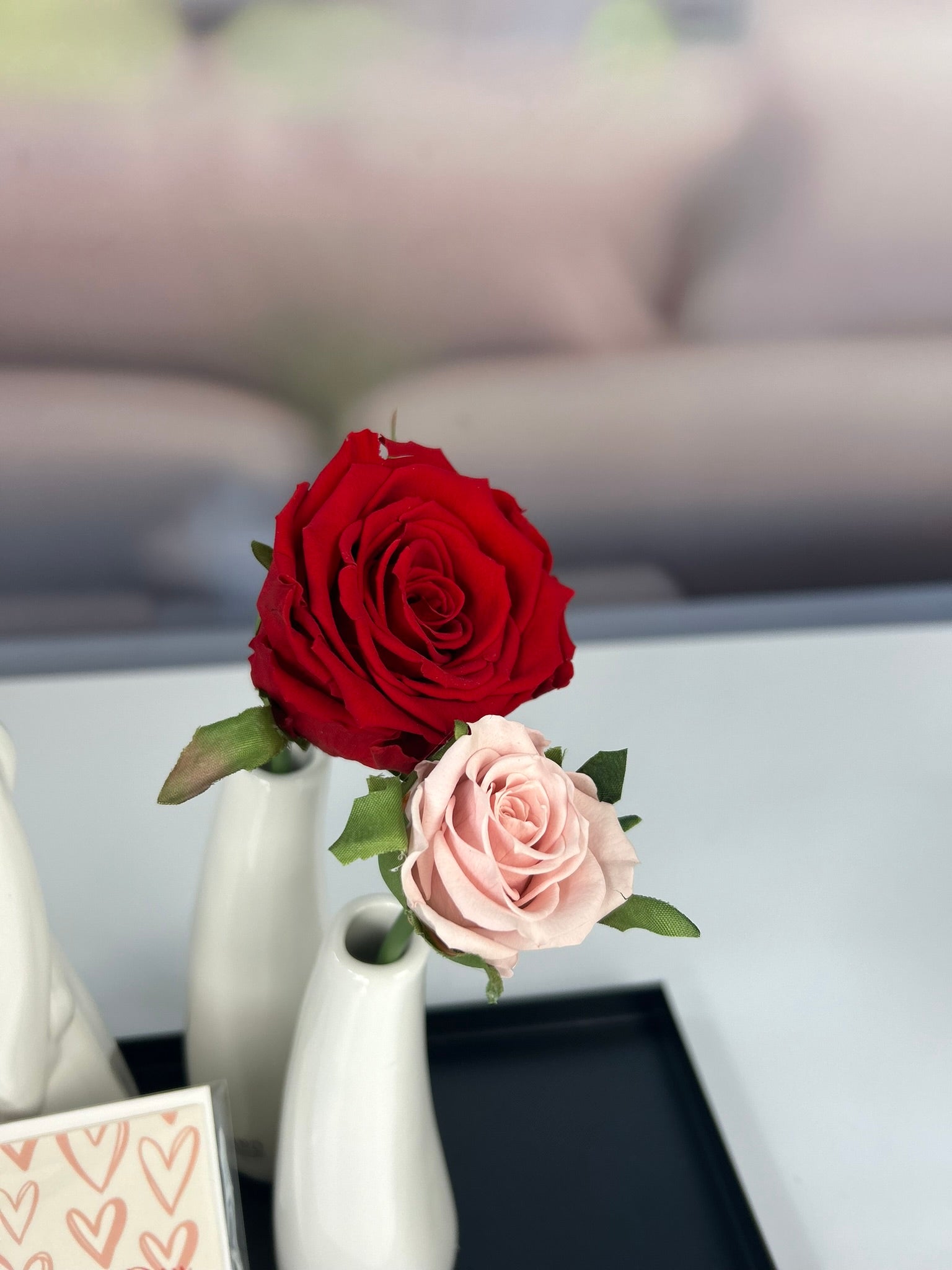 Dekoset Metallschale Legri 40+ Aurelia+Torano mit Rosen