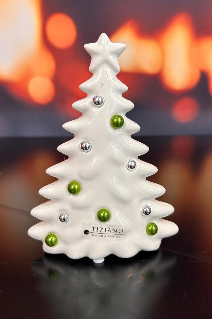Dekoset Baum Baleno+Santa Gabriel+Rudolph grün