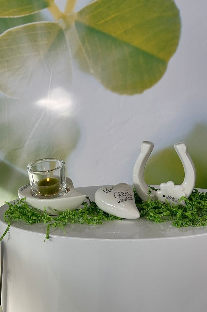 Geschenkbox Deko Hufeisen Fortuna+Giore+Herz Viel Glück