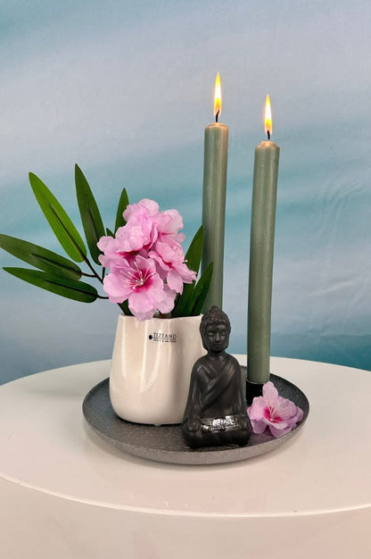 Dekoset Magnetteller mit Vase Tosca und Shiva