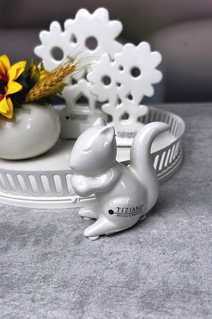 Dekoset Metallschale Canneto mit Folina+Vase Emporo