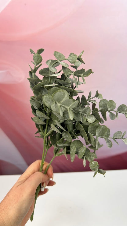 Deko Strauß Eukalyptus grün