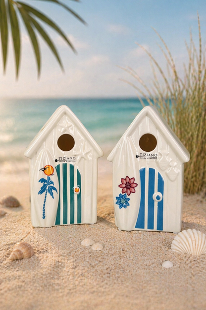 2er Set Beachhouse Fano türkis & blau