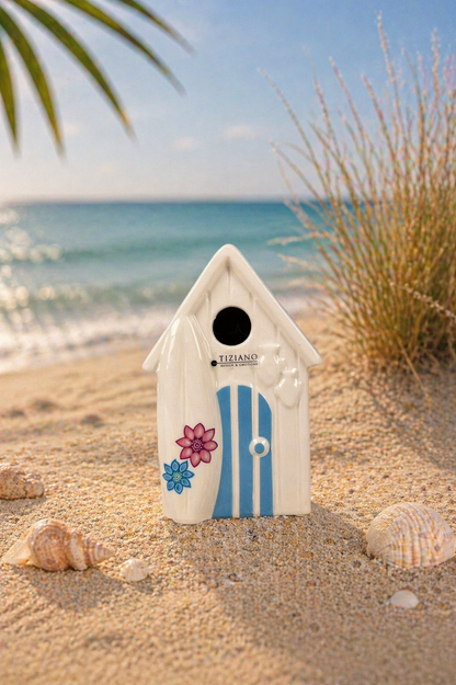 Beachhouse Fano 15cm creme-blau