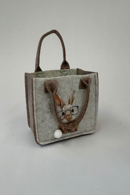 Dekoset Filztasche mit Hase Laurenzo