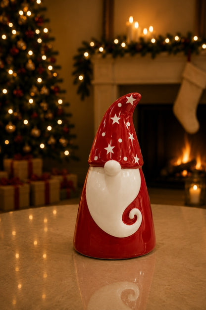 Deko Santa Gabriel rot