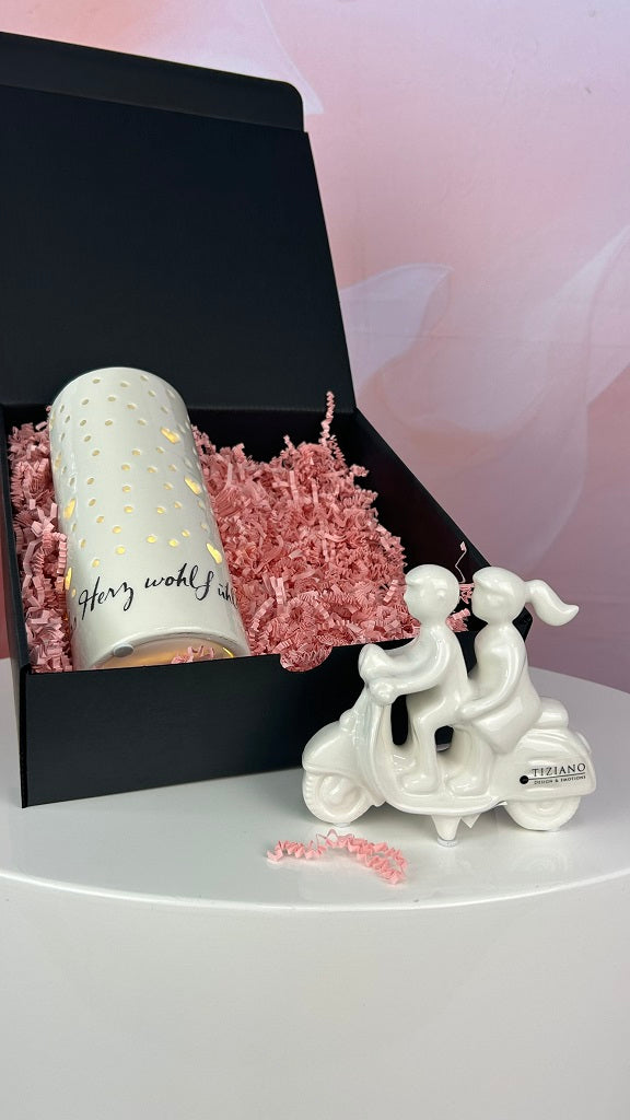 Geschenbox Latuna mit Liebespaar Amanti
