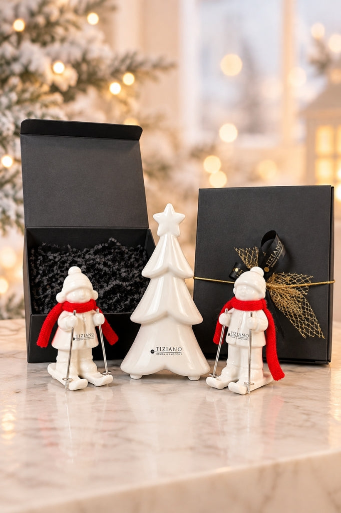 Geschenkbox Cartore+Kinder Antea auf Skier