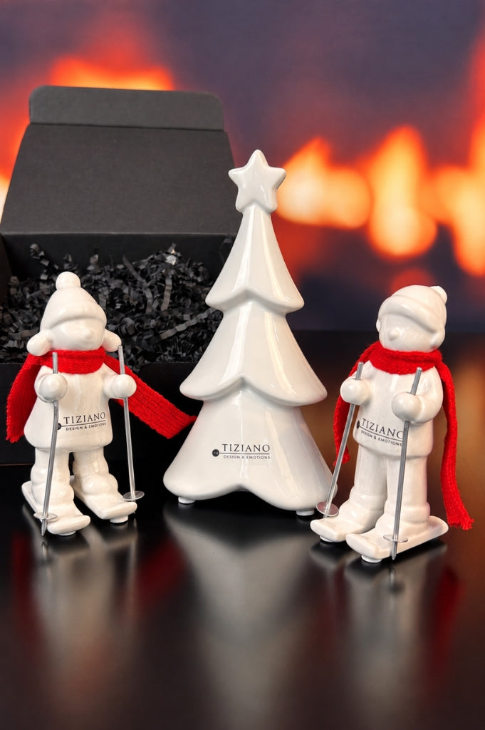 Geschenkbox Cartore+Kinder Antea auf Skier
