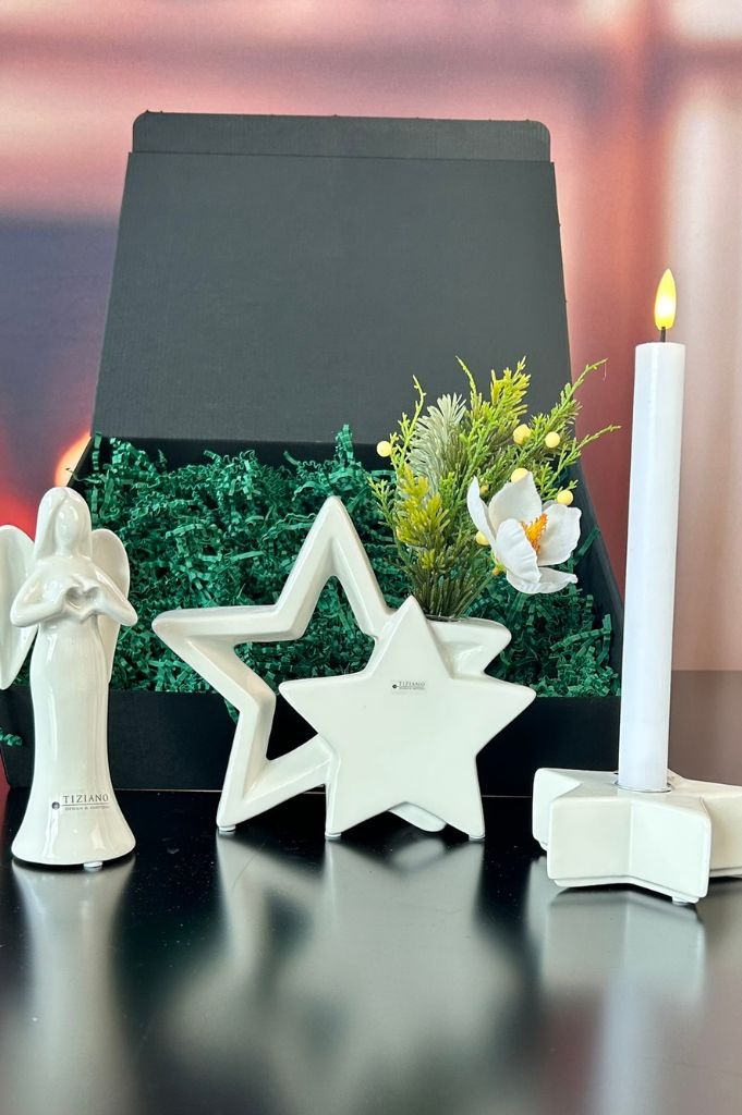 Geschenkbox Engel Grazia mit Stern Ebbio