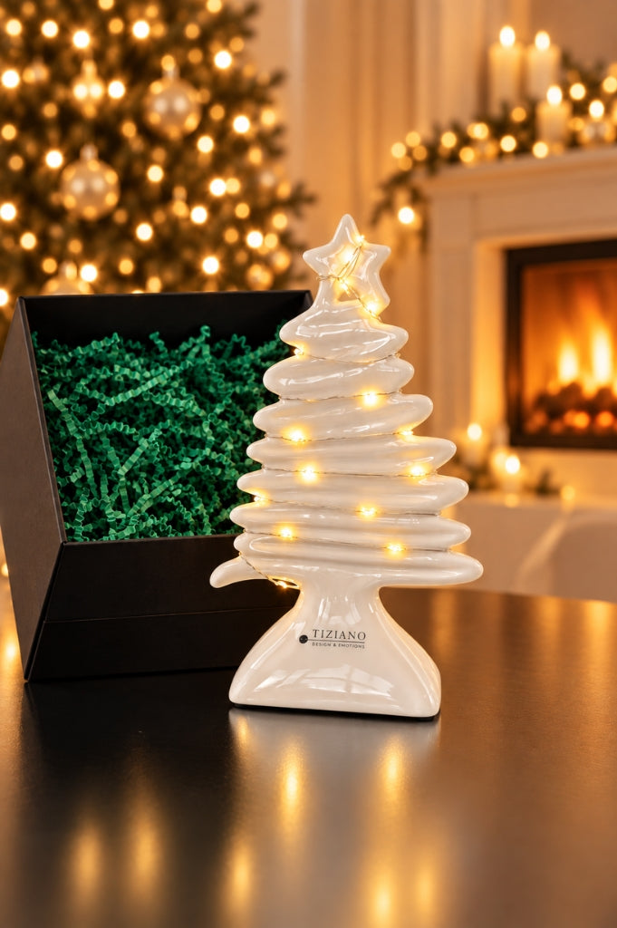 Geschenkbox LED Baum Natalino