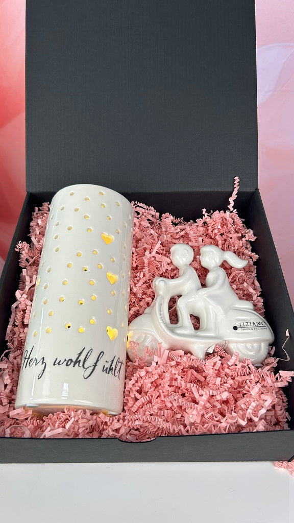 Geschenbox Latuna mit Liebespaar Amanti