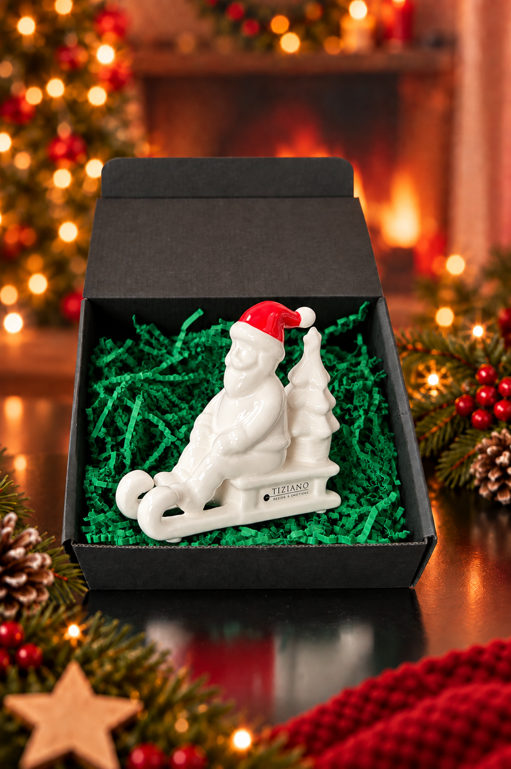 Geschenkbox Enrico Schlitten