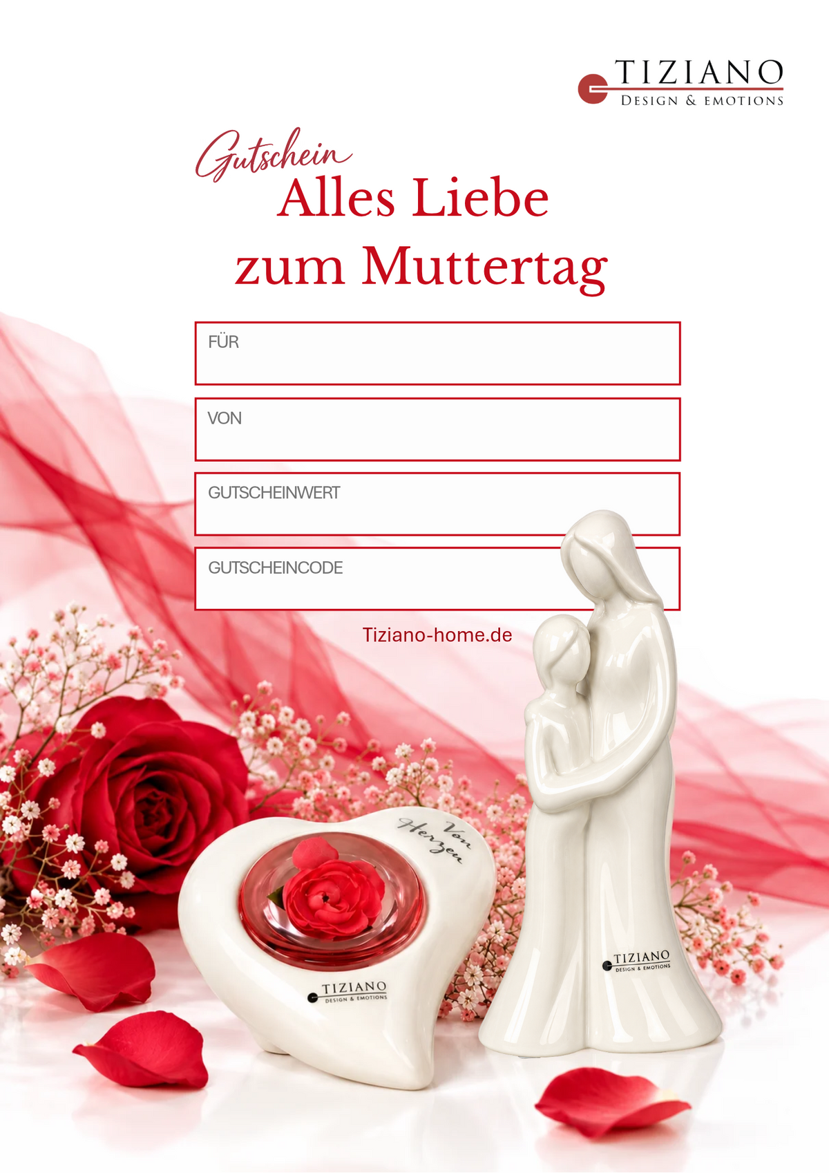 Geschenkgutschein Muttertag