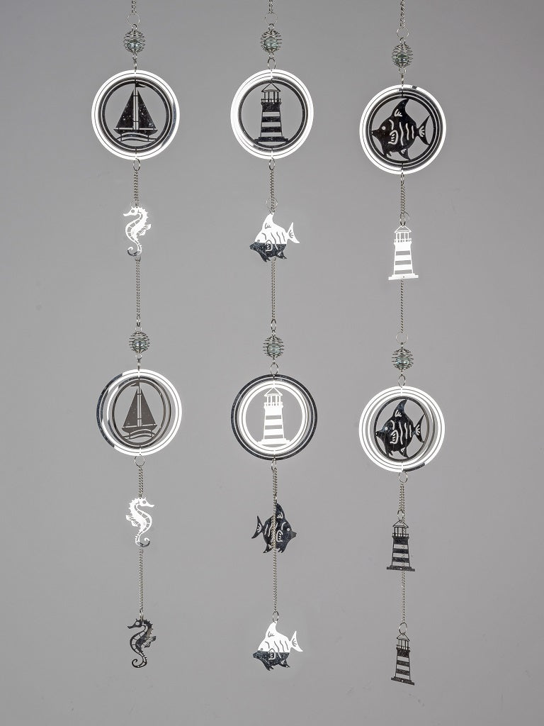 Maritime Girlande sort.