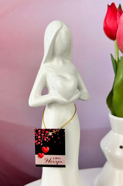 Dekoset Dekofigur Grazia mit Amore Herz Für Dich+Silandro