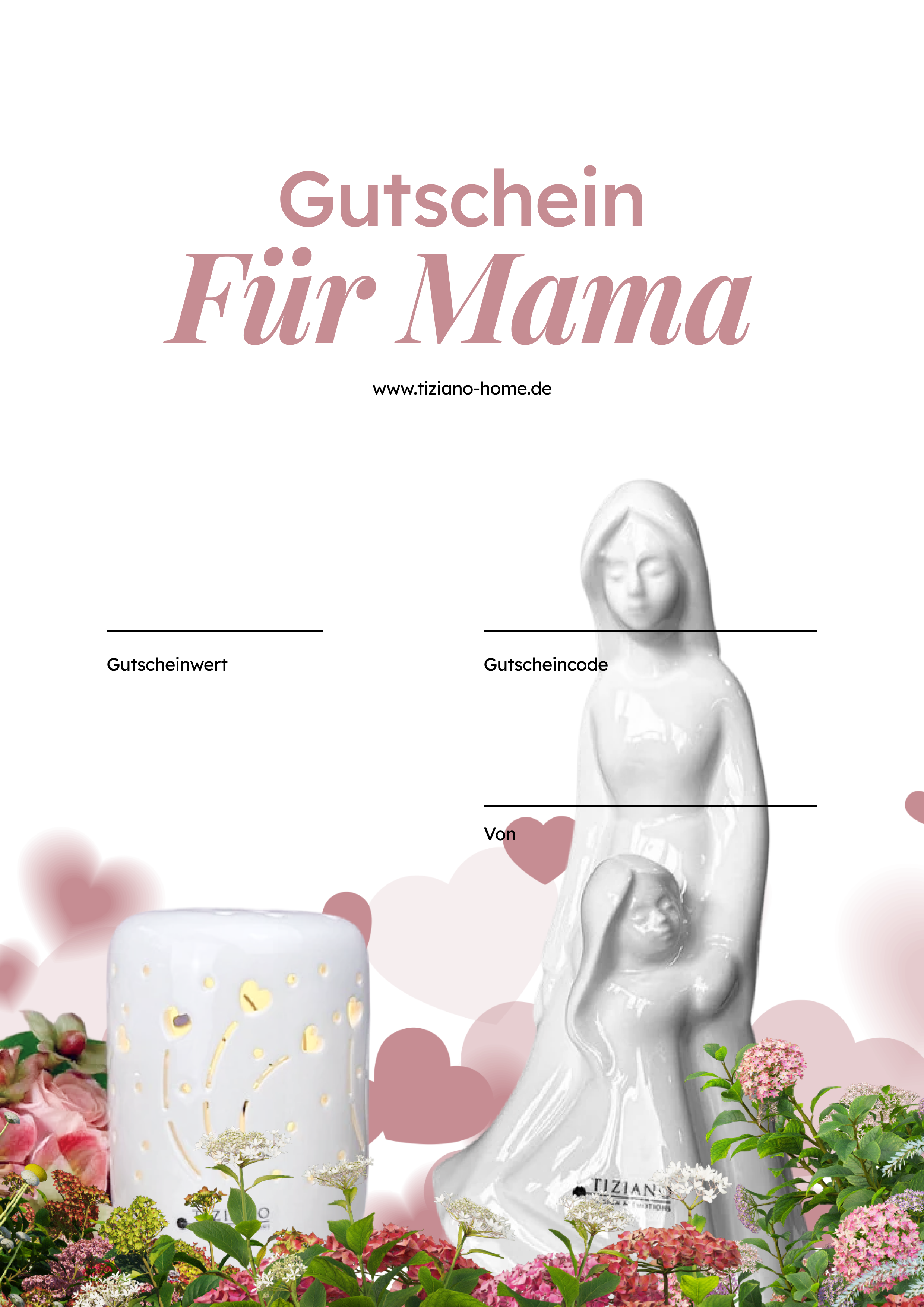 Geschenkgutschein Muttertag