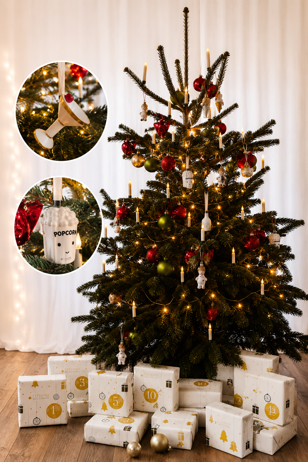 TIZIANO Crazy Baumhänger - Adventskalender