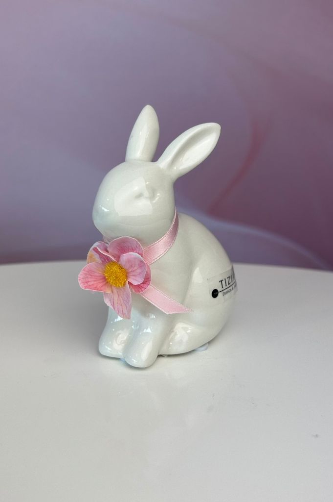 Deko Hase Lucca 11cm dekoriert