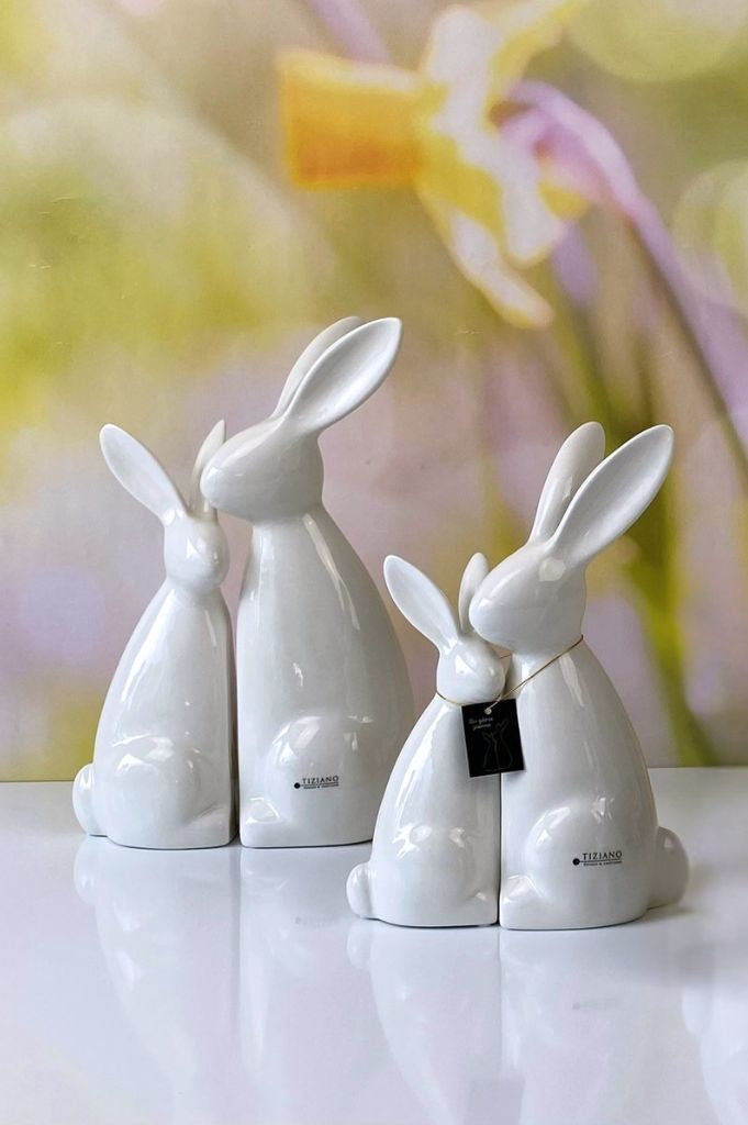 2er Hasenpaaar Lorenzo creme-weiß