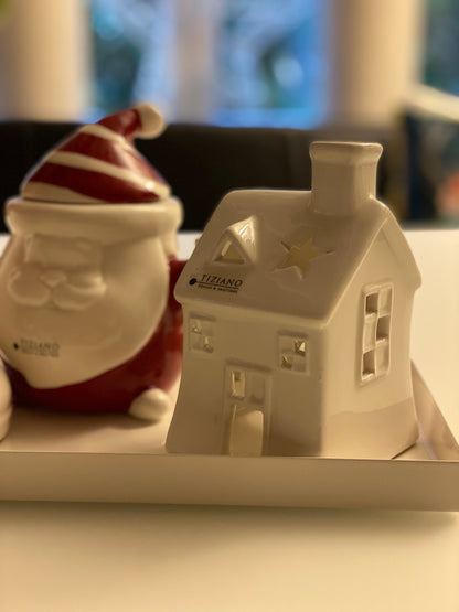 Dekoset Weihnachtstraum L in Rot