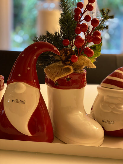 Dekoset Weihnachtstraum L in Rot