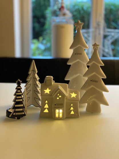 Dekoset Harmonische Weihnachten M schwarz-creme