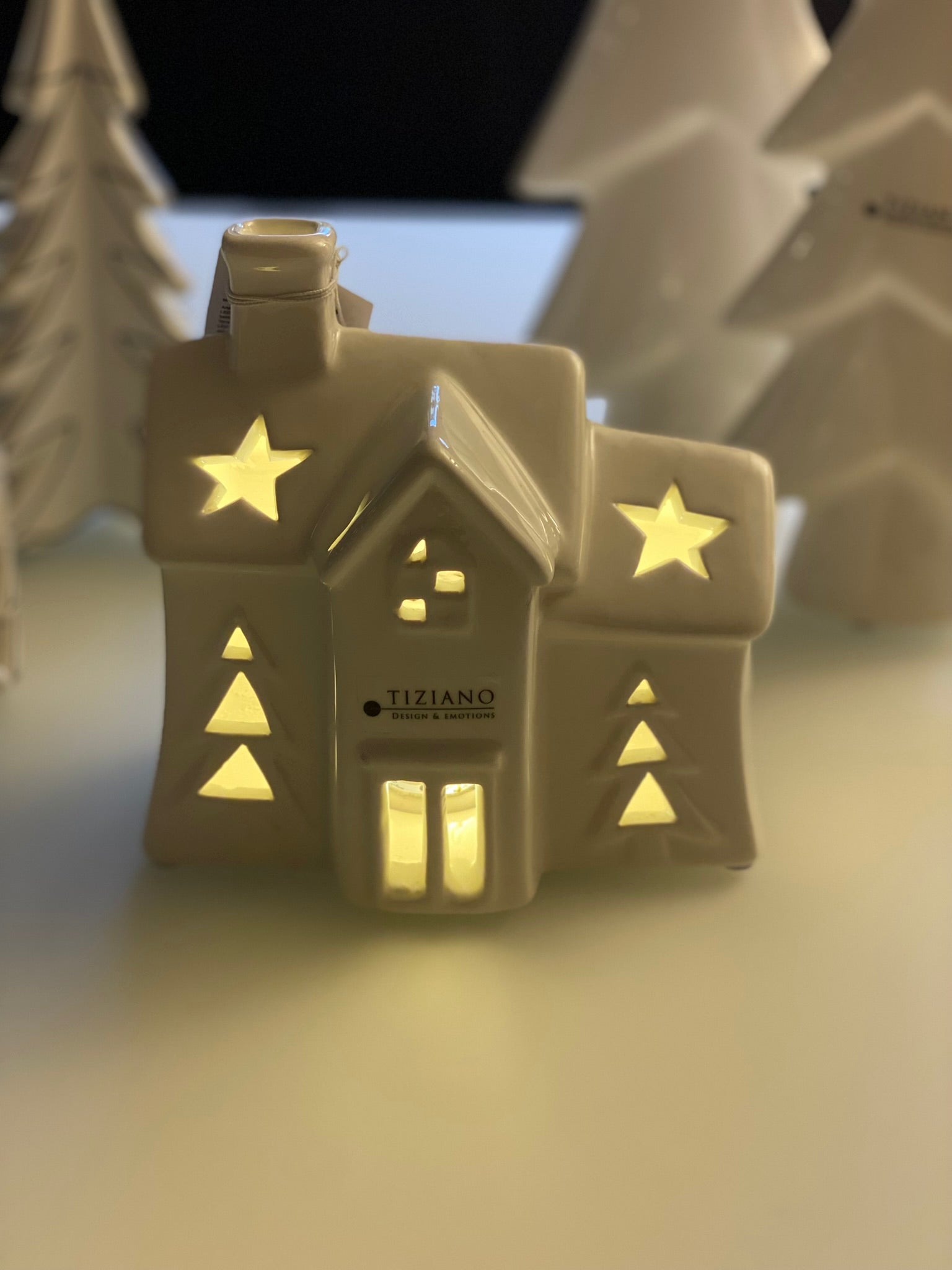 Dekoset Harmonische Weihnachten M schwarz-creme