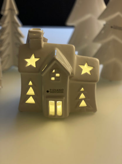 Dekoset Harmonische Weihnachten M schwarz-creme