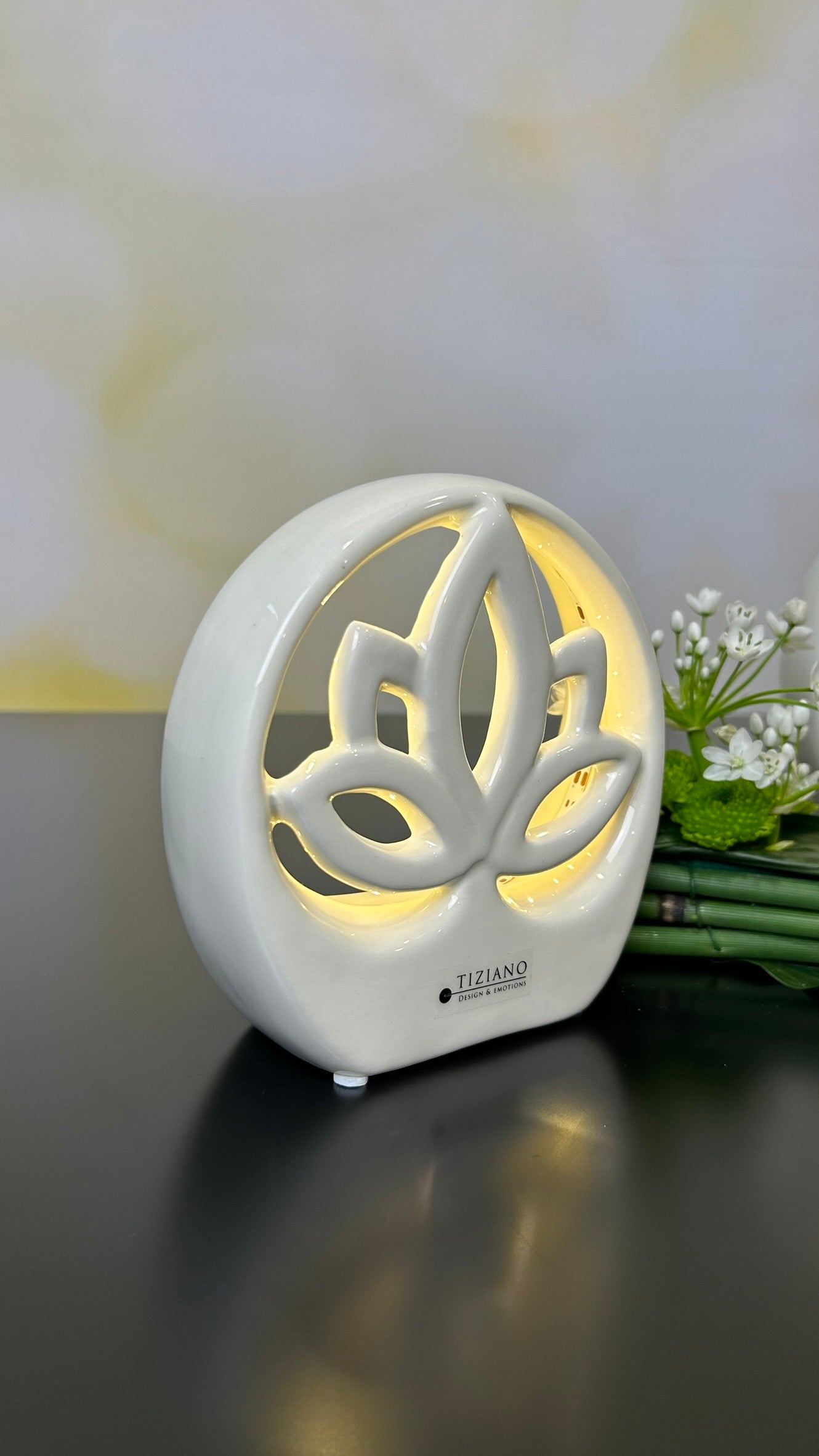 LED Lotusblume Casca im Ring
