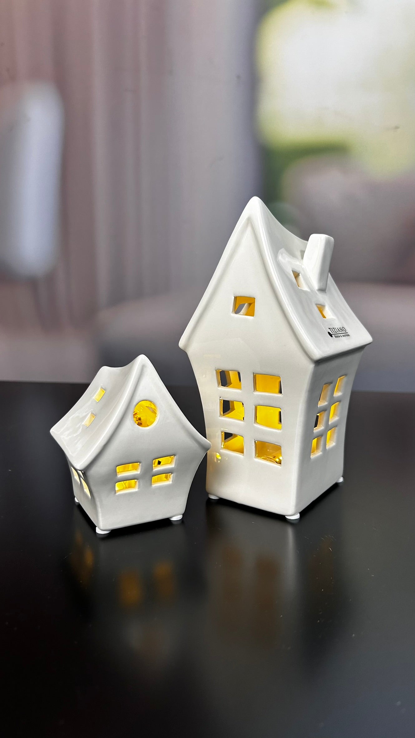 Minihaus Pendola creme-weiß