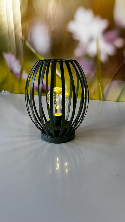 Lampe Glitter LED schwarz