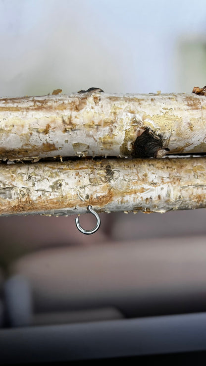 Holzhänger Bündel m. 3 Haken