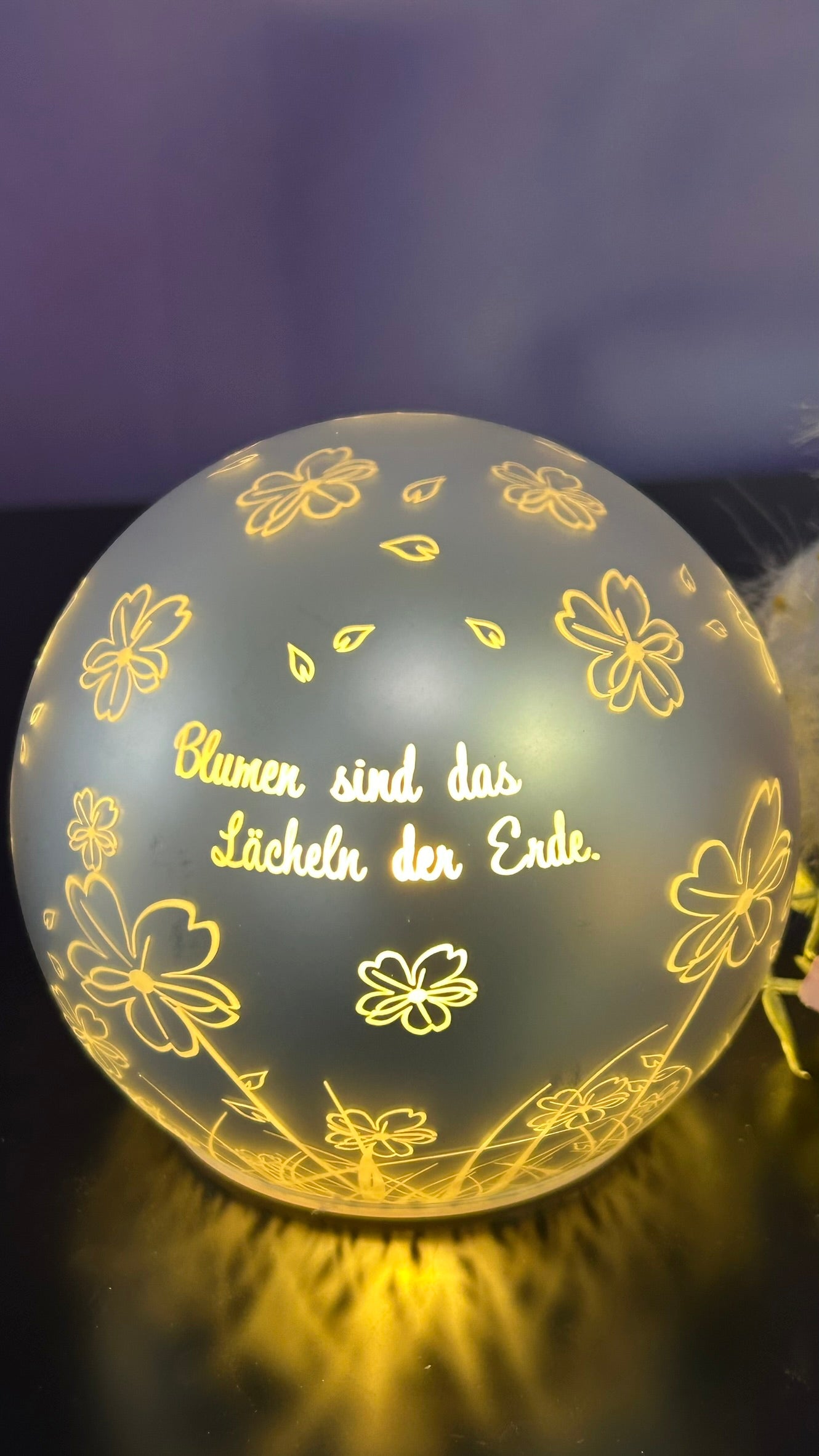 Lichtkugel Vaiano 15cm