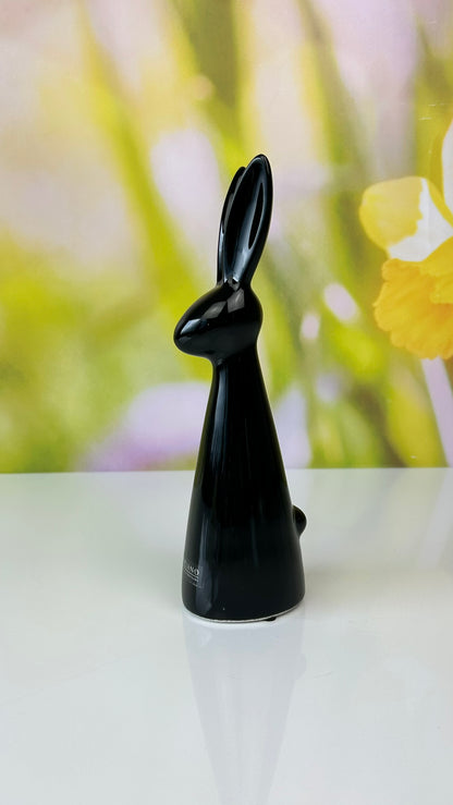 Deko Hase Alvina schwarz
