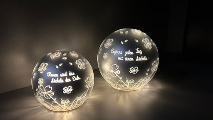 2er Set Lichtkugel Vaiano