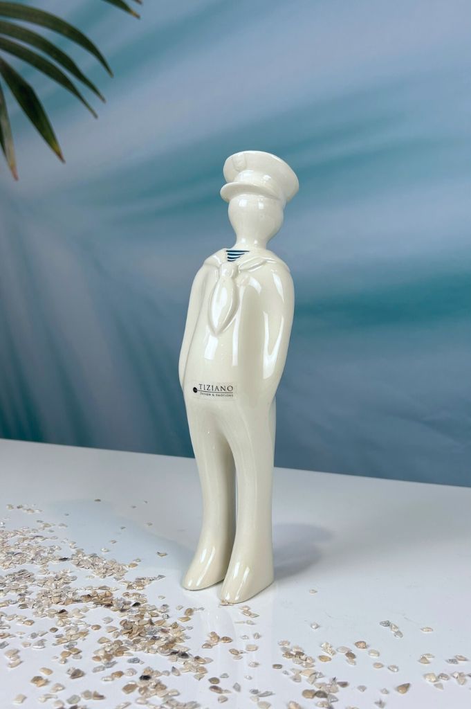 Seemann Jack creme-weiß + Decal