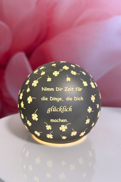 Dekoset Familie Serena+LED Kugel Cessano