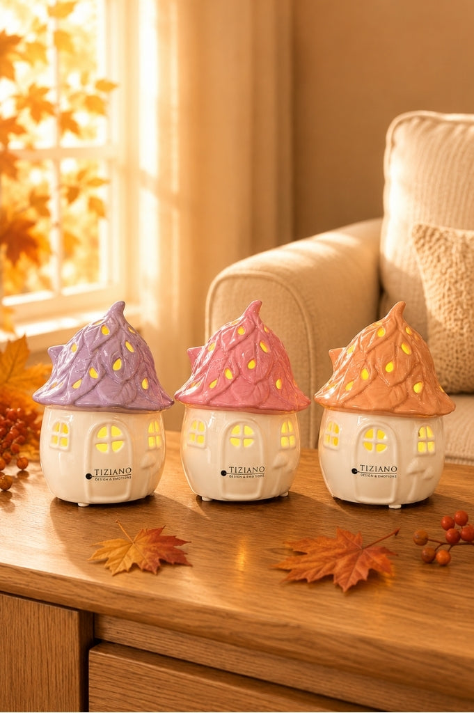 LED Haus Marisa farbig sortiert