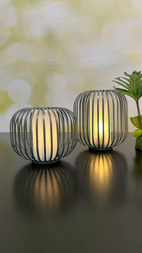 Dekolicht Atrani LED Metall grau in 3 Varianten